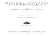 Physical Constants of Hydrocarbons, Volume 1, Gustav Egloff