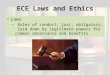 ECE Laws and Ethics Notes