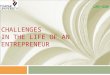 3. Challenges for Entrepreneur