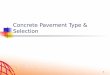 Rigid Pavement Overview_Concrete Type