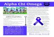 Alpha Chi Omega Newsletter