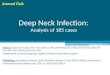 Deep Neck Infection - Article Review