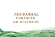 Microbial-Enhanced Oil Recovery (MEOR)