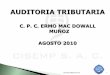Curso Auditoria Tributaria CESACON Sesion 1