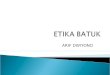 Etika Batuk