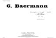 Baermann Clarinet Method Book 2