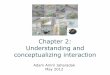 Chapter 2 Understanding Interaction