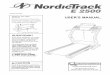 NordicTrack e2500 Treadmill