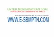 Soal SBMPTN 2014 Tkpa Kode 644 & Kunci Jawaban