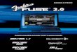 Fender FUSE 2.0 Manual for Mustang G-DeC3 Passport EXP-1 Rev-G Italian