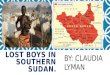 Lost Boys in Southern Sudan