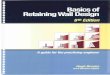 Basics of Retaining Wall Design 8th Edition