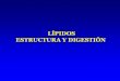 Estructura, Digestion y Metabolismo de Lipidos
