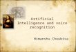 Ai in speech recognition