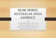 Blok Model Ketebalan Zona Saprolit