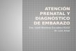 Atención Prenatal y Diagnóstico de Embarazo