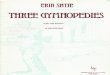 Book - Erik Satie - Three Gymnopedies (Piano)