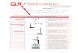 GXM Microscope Camera Stands Datasheet
