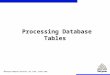 SAP DataBase Concepts New