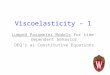 Viscoelasticity 1 Posted Version