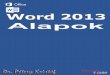 Word 2013 Alapok