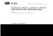 WM2496 LG Washing Machine Service Manual