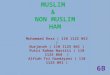 11. Muslim, Nonmuslim, HAM