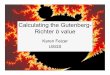 [M] Calculating the Gutenberg-Richter b Value - Felzer