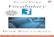 Test Your...Vocabulary 3 (Intermediate-FCE) - 95p