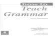How to Teach Grammar Thornbury