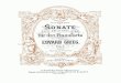 Grieg Edvard-Sonate Op 7 Breitkopf VA749