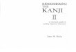 Heisig Remembering the Kanji 2