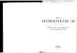 Horkheimer, Max - Historia, Metafisica y Escepticismo (fragmento)