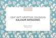 Obat Anti Hipertensi Golongan Kalsium Antagonis