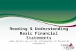 Reporting and Financial Statements 1