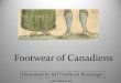 Footwear of Canadiens 1700-1850