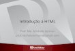 Aula 1- Introdução a HTML