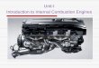 Unit-I Introduction to I.C. Engines