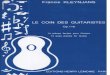 KLEYNJANS - Le Coin Des Guitaristes Op 119 -Guitar - Chitarra