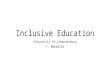 Inclusive Education(1)