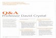 Q&A - David Crystal
