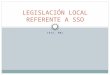 010 Legislación Local e Internacional referente a SSO (2)b.pptx