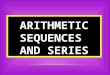 Arithmetic and Geometric Sequences