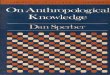 Sperber on Anthropological Knowledge