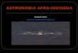Astronomia Afro Indigena
