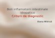 Boli Inflamatorii Intestinale Idiopatice