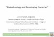Jose Falck Zepeda Presentation Cambridge University December 2014 FINAL on Biotechnology and Developing Counries