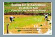 Scaling Up in Agriculture