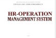 Hr Department Synopsis