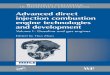 Advanced Direct Injection Combustion Engine Technologies and Development